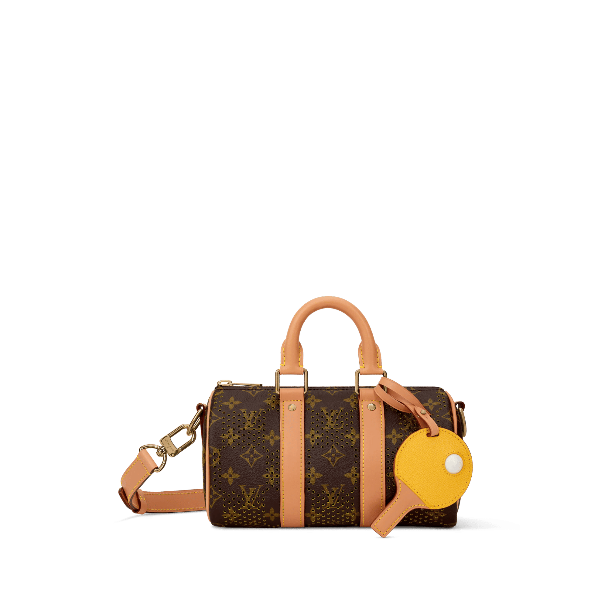 Men's Keepall 25 Bandoulière Bag Jaune Mat