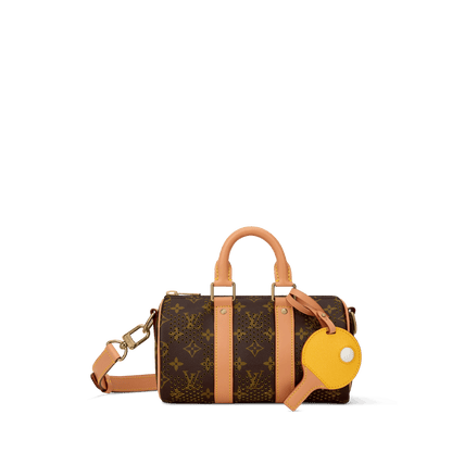 Men's Keepall 25 Bandoulière Bag Jaune Mat