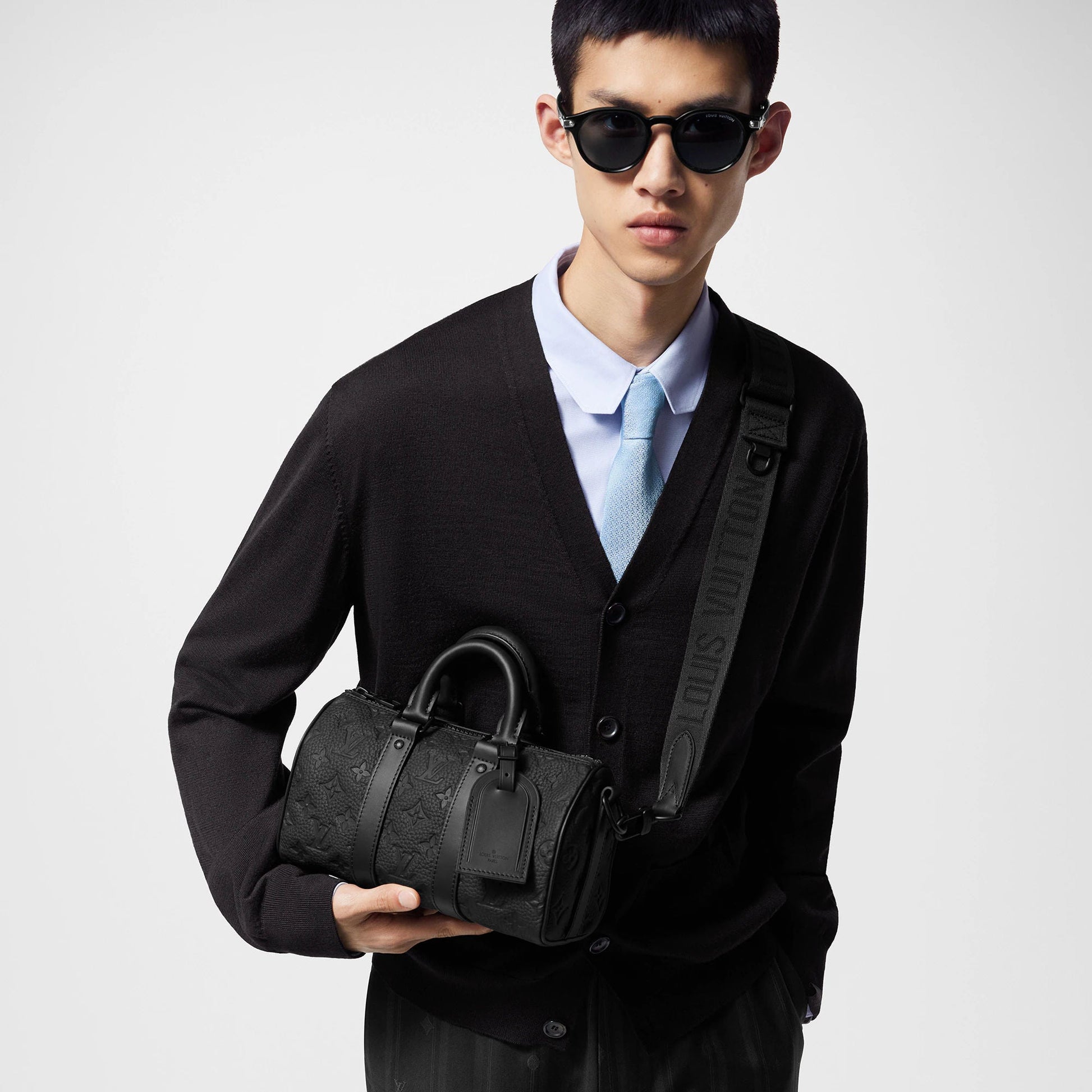 Men's Keepall Bandoulière 25 Monogram Taurillon Leather