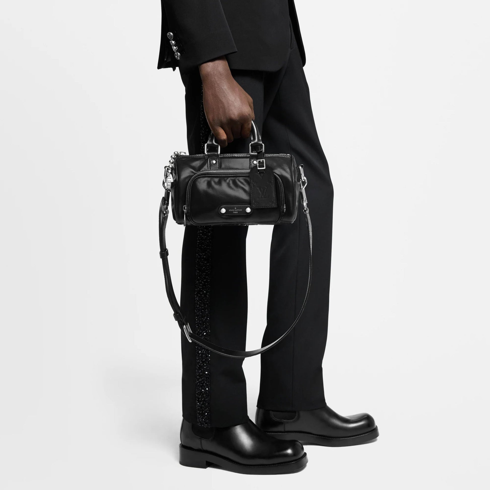 Men's Keepall Cargo Bandoulière 25 Black
