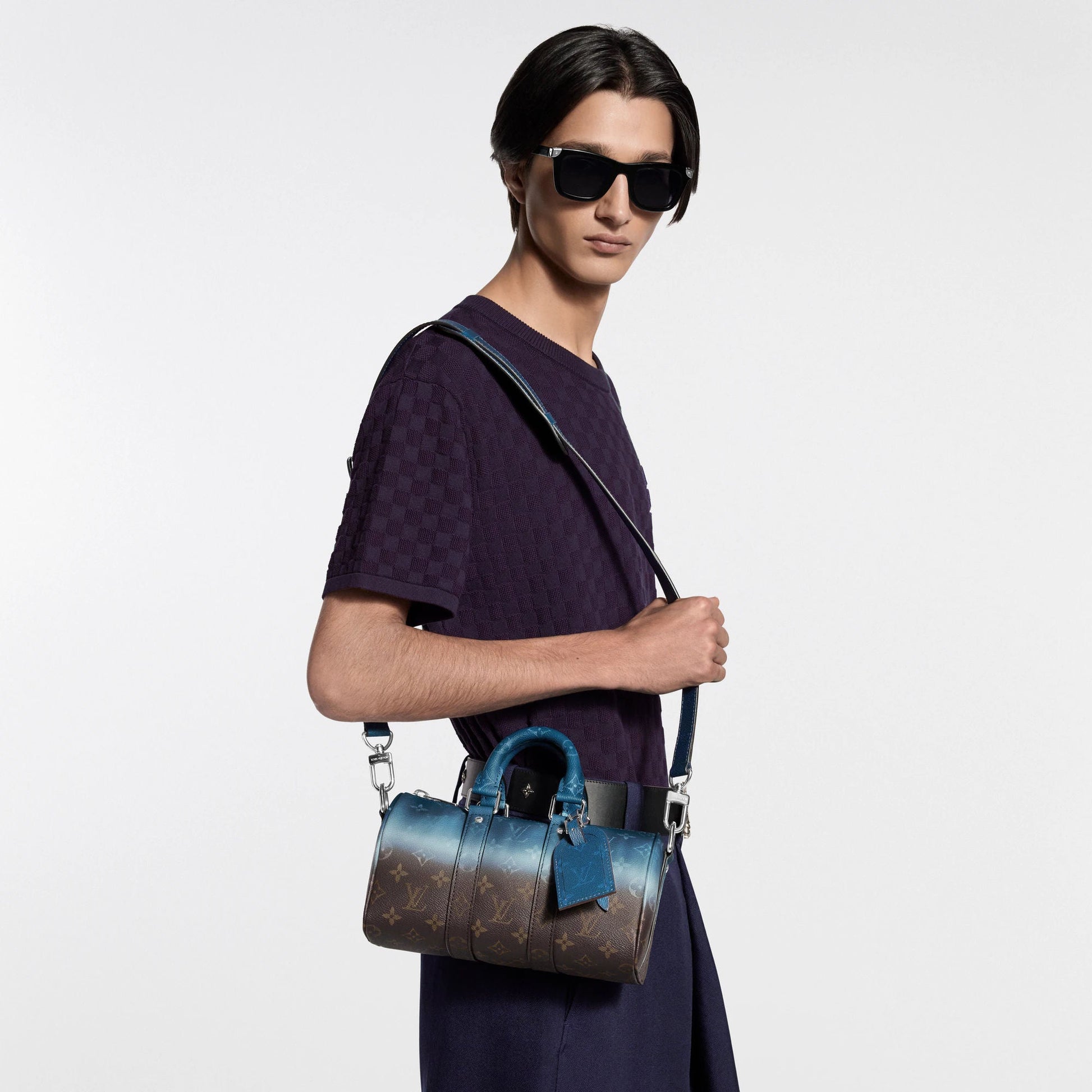 Men's Keepall Bandoulière 25 Bag Monogram Pigment