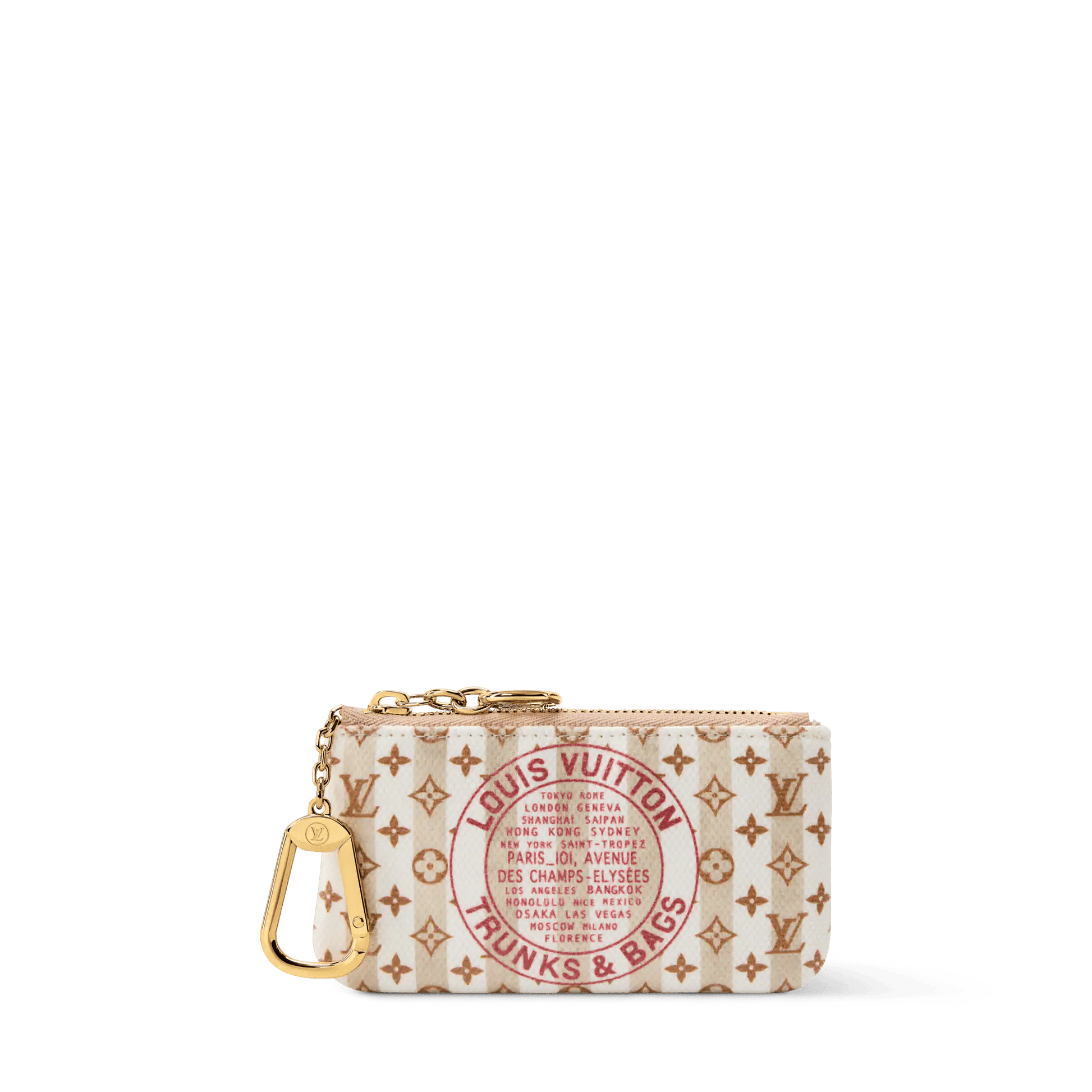 Women's Key Pouch Monogram Coated Canvas Card Holder M29023