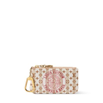 Women's Key Pouch Monogram Coated Canvas Card Holder M29023
