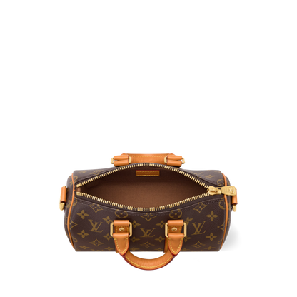 Keepall Bandoulière 25 Monogram Archive Canvas Gold-Toned Hardware