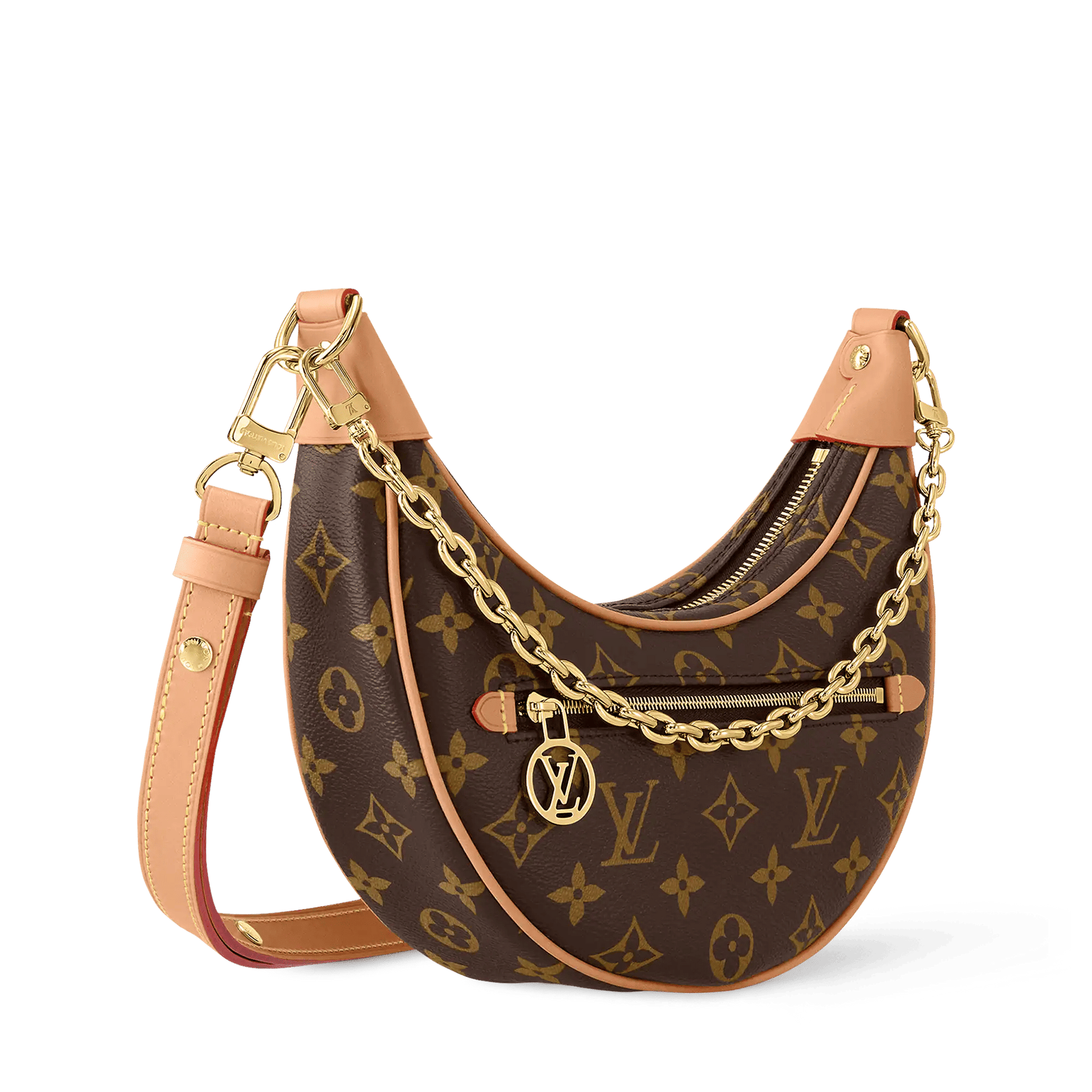 Women's Loop Monogram Coated Canvas Shoulder Bag M81098