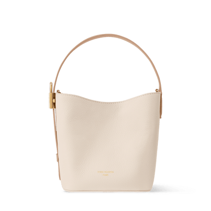 All In BB Calfskin Leather Bicolor Quartz Hazelnut Aged Gold-Toned Hardware