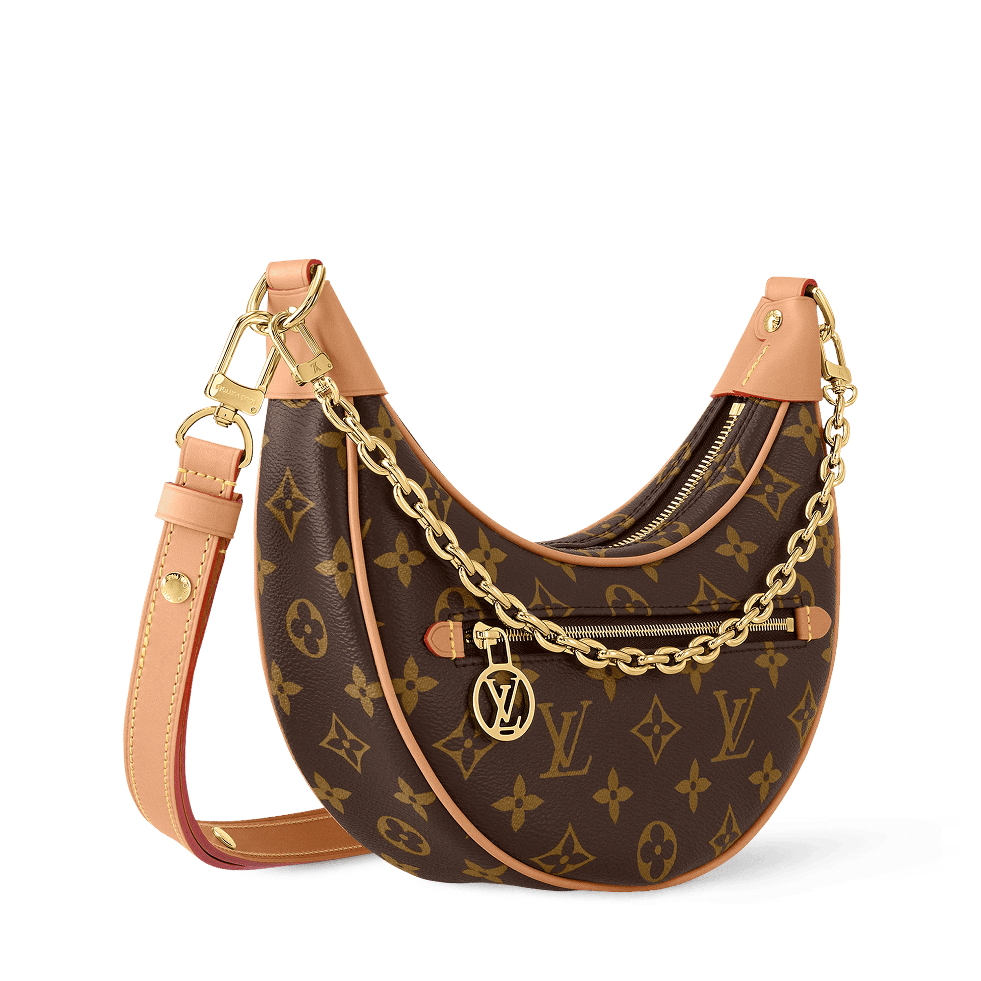 Loop Monogram Coated Canvas Gold-Color Hardware