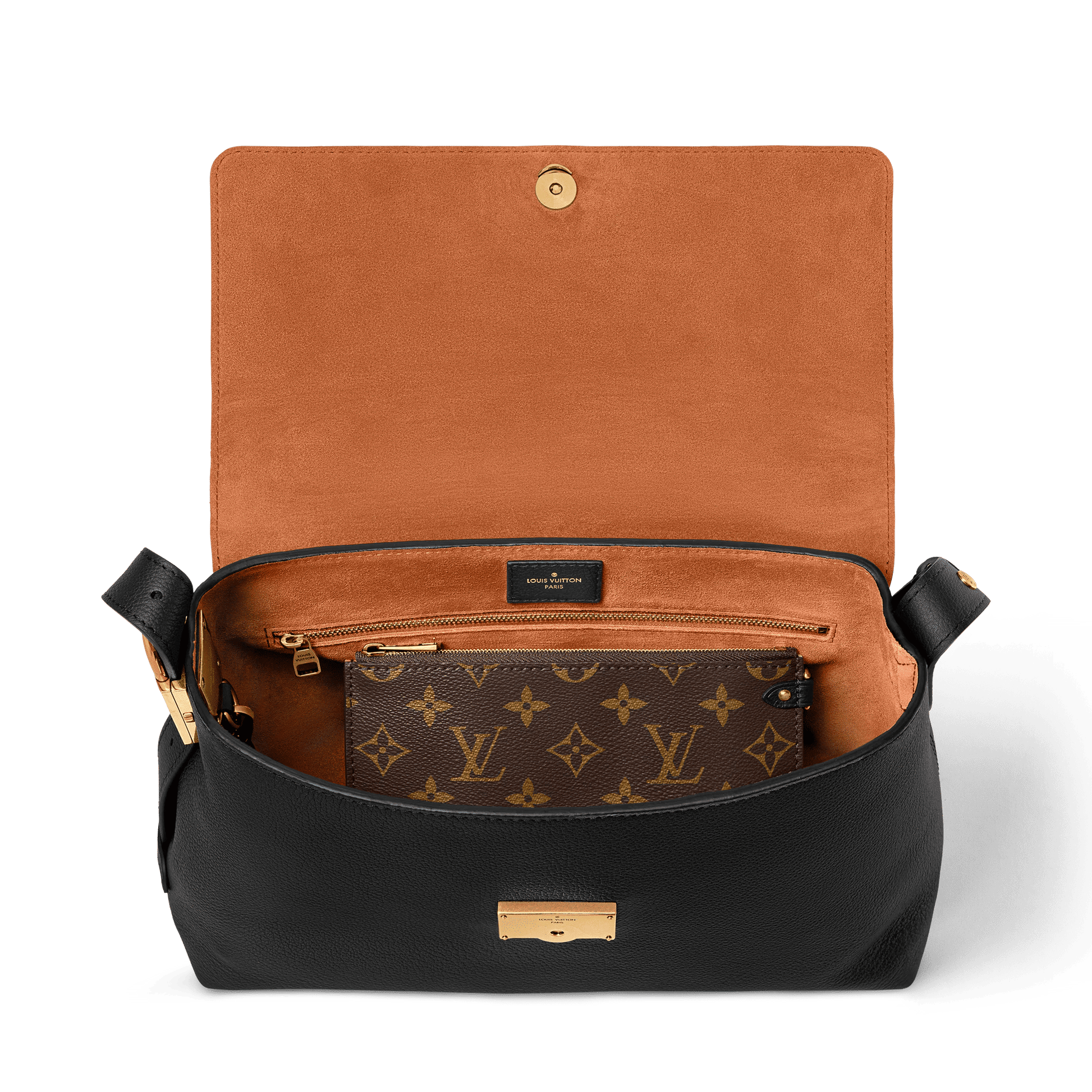 Women's Low Key Messenger Monogram Canvas Messenger Bag M13148