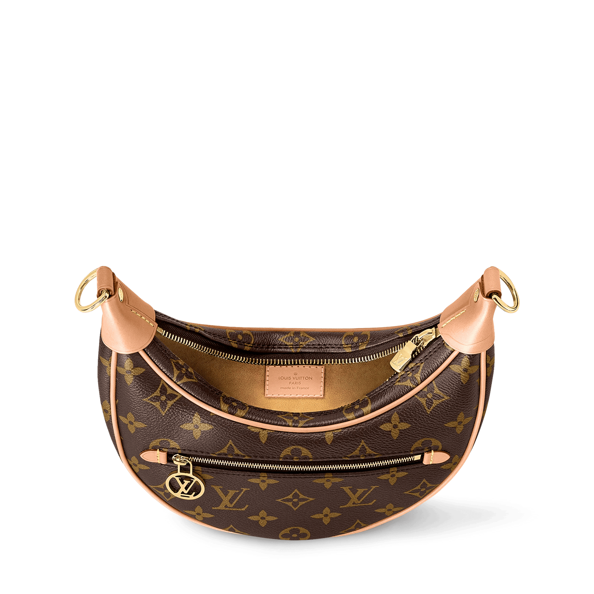 Women's Loop Monogram Coated Canvas Shoulder Bag M81098