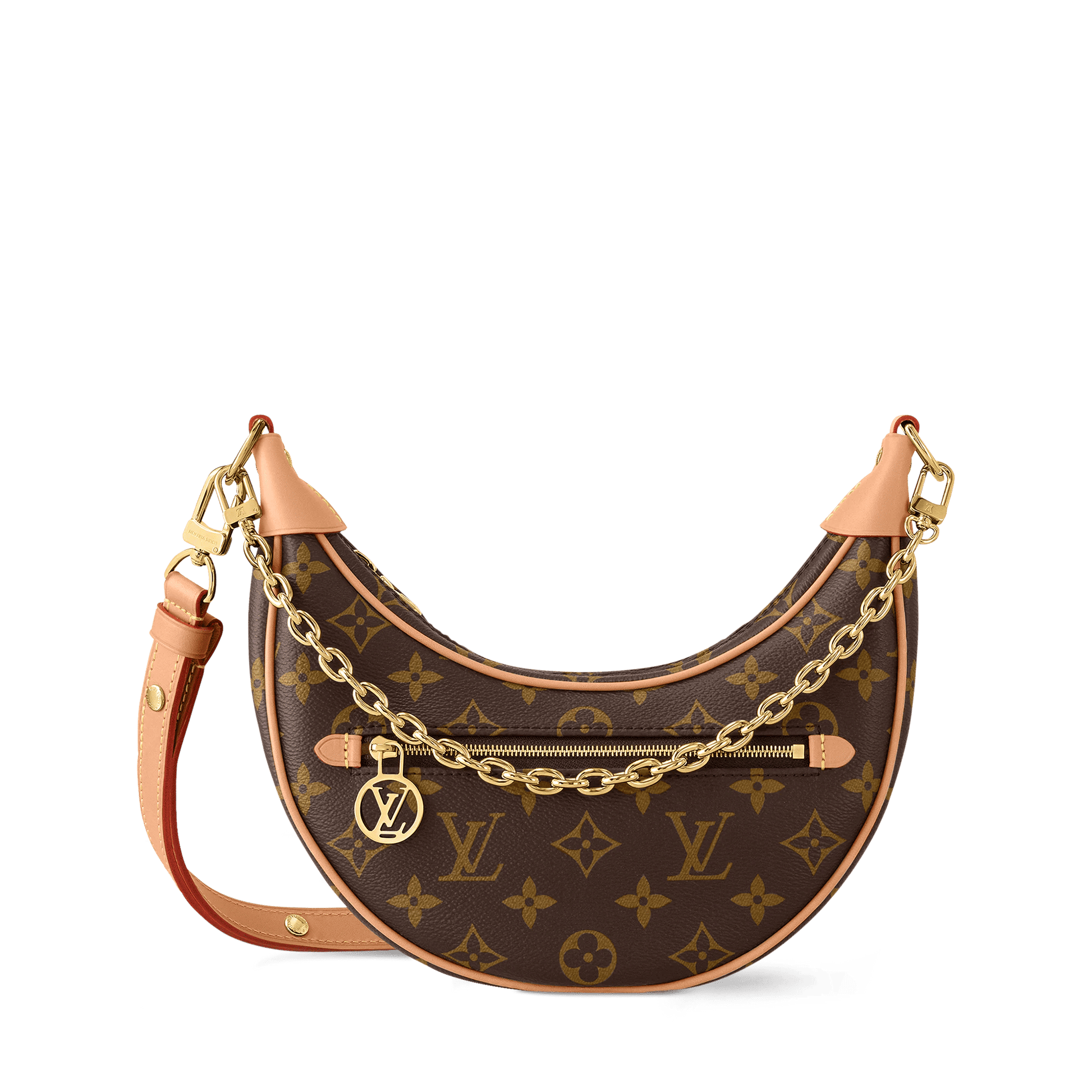 Loop Monogram Coated Canvas Gold-Color Hardware