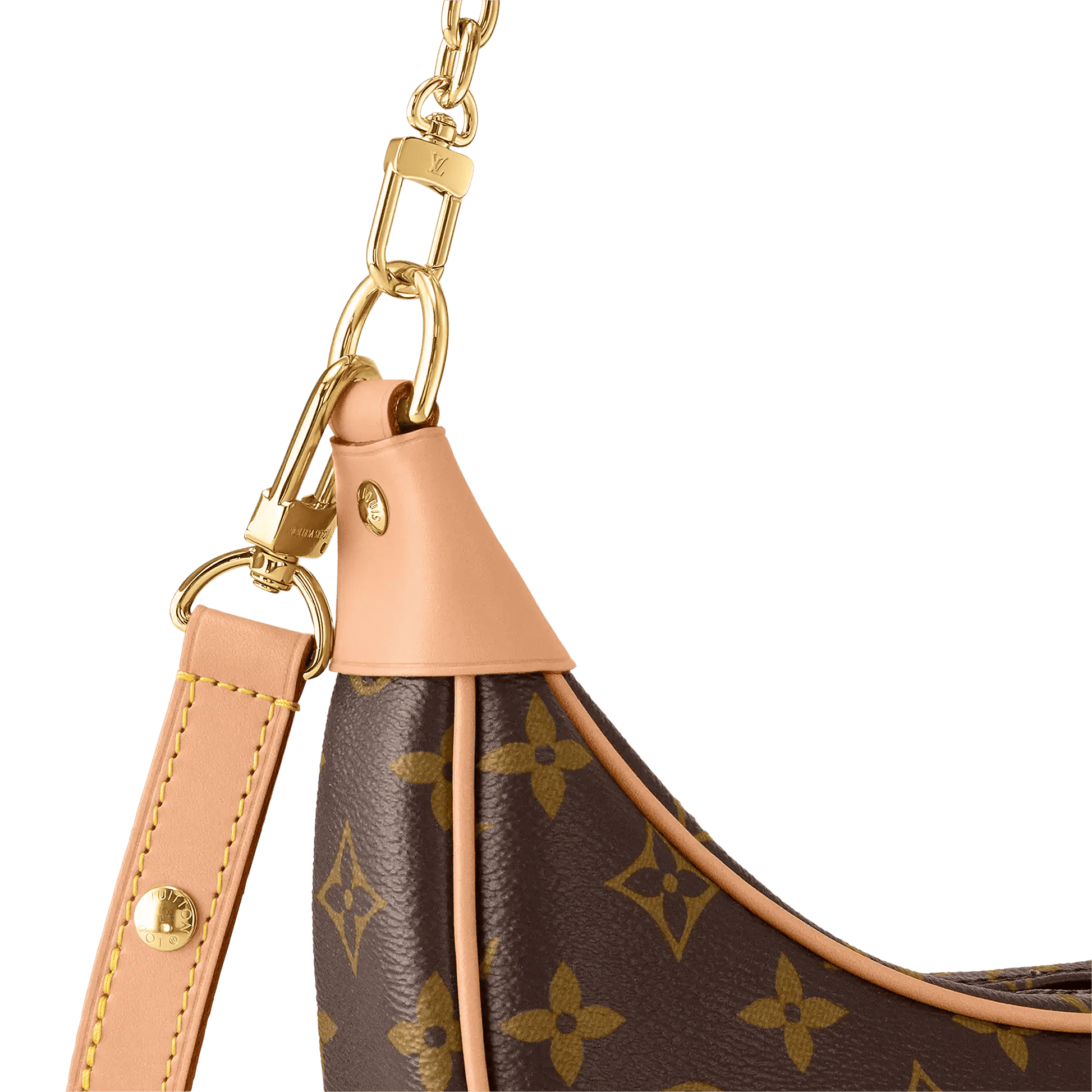 Women's Loop Monogram Coated Canvas Shoulder Bag M81098