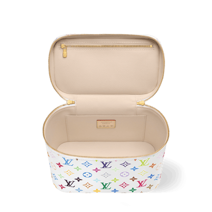 Nice BB Vanity Case Monogram Multicolore Blanc M28340