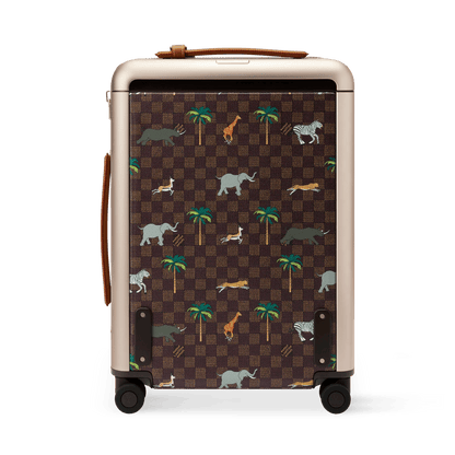Horizon 55 Rolling Suitcase Damier Ebene Heritage M28164