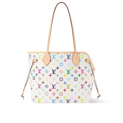 Neverwoof MM Pet Carrier Monogram Multicolore Blanc M27839
