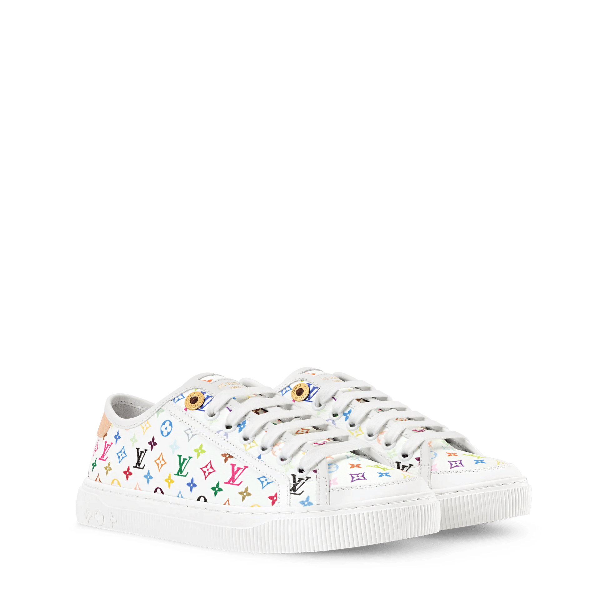 Women's LV Lagoon Monogram Multicolore Canvas Sneaker 1AJKBL