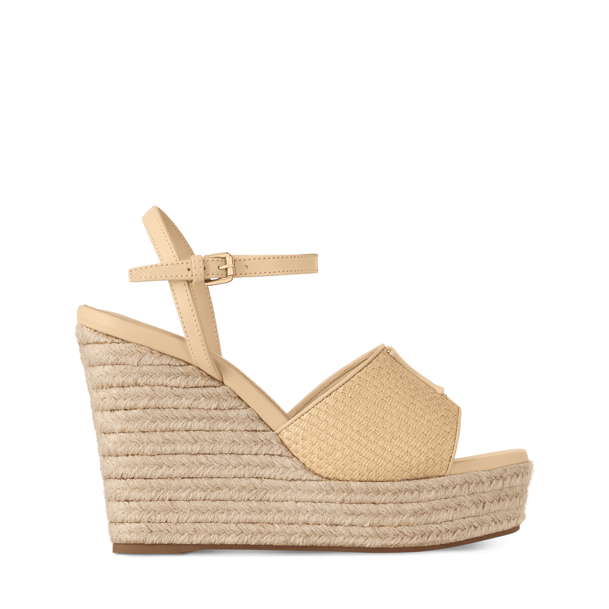 Women's LV Mare Wedge Sandal Natural Raffia 1AHLM2