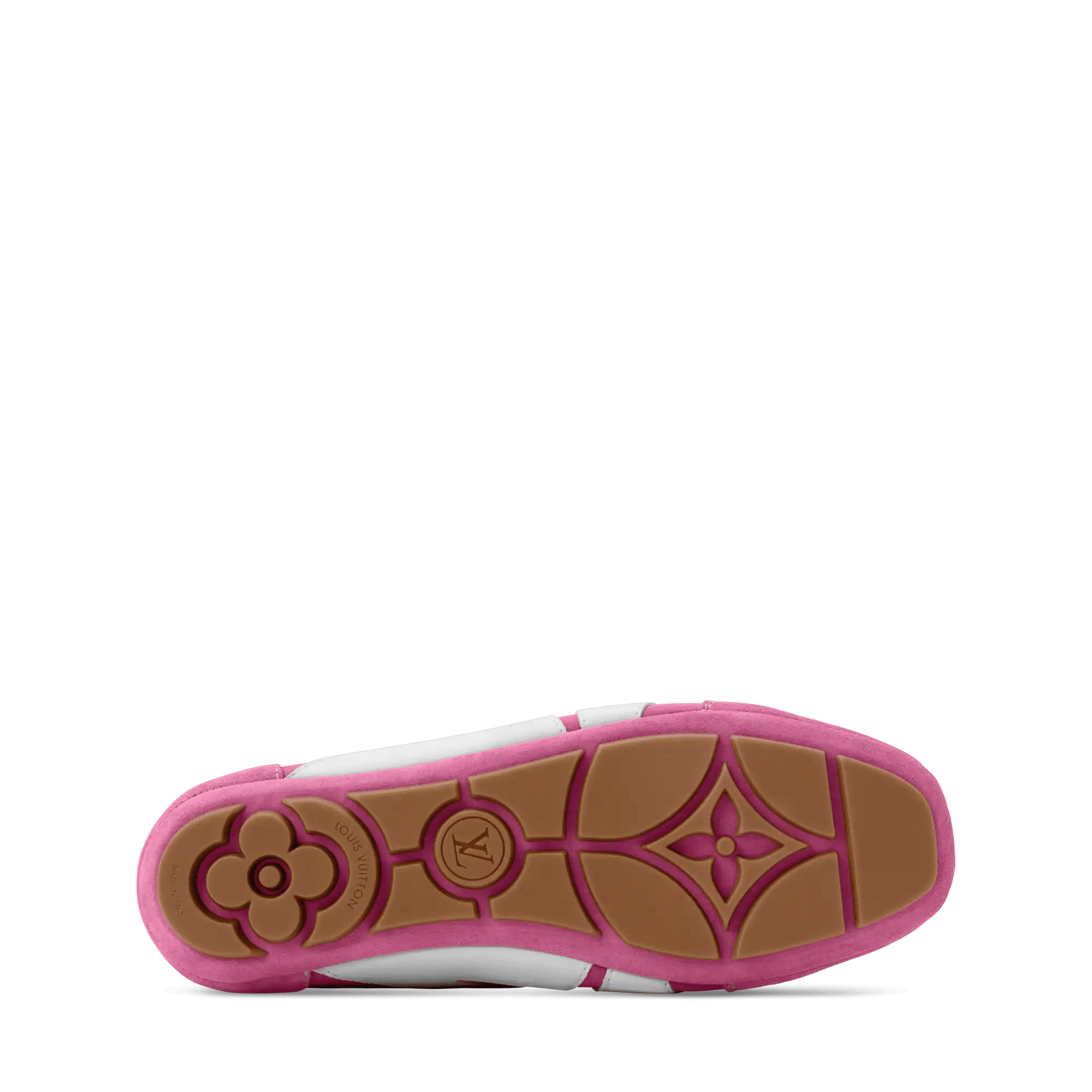 Women's LV Sneakerina Pink Technical Satin Sneaker 1AJJXG