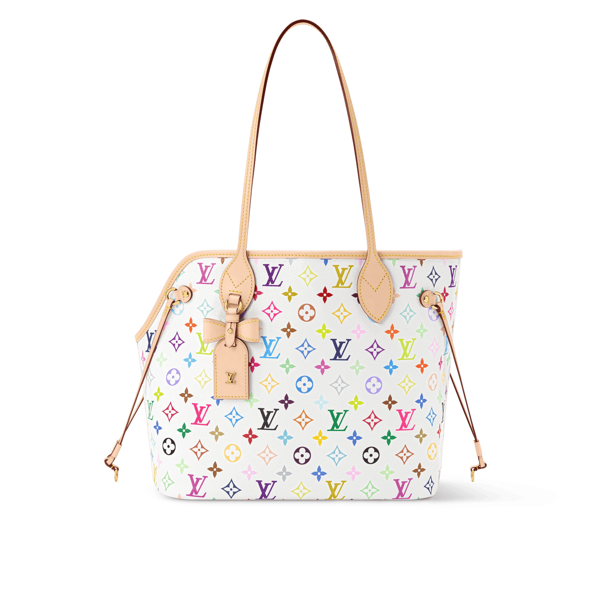 Neverwoof MM Pet Carrier Monogram Multicolore Blanc M27839