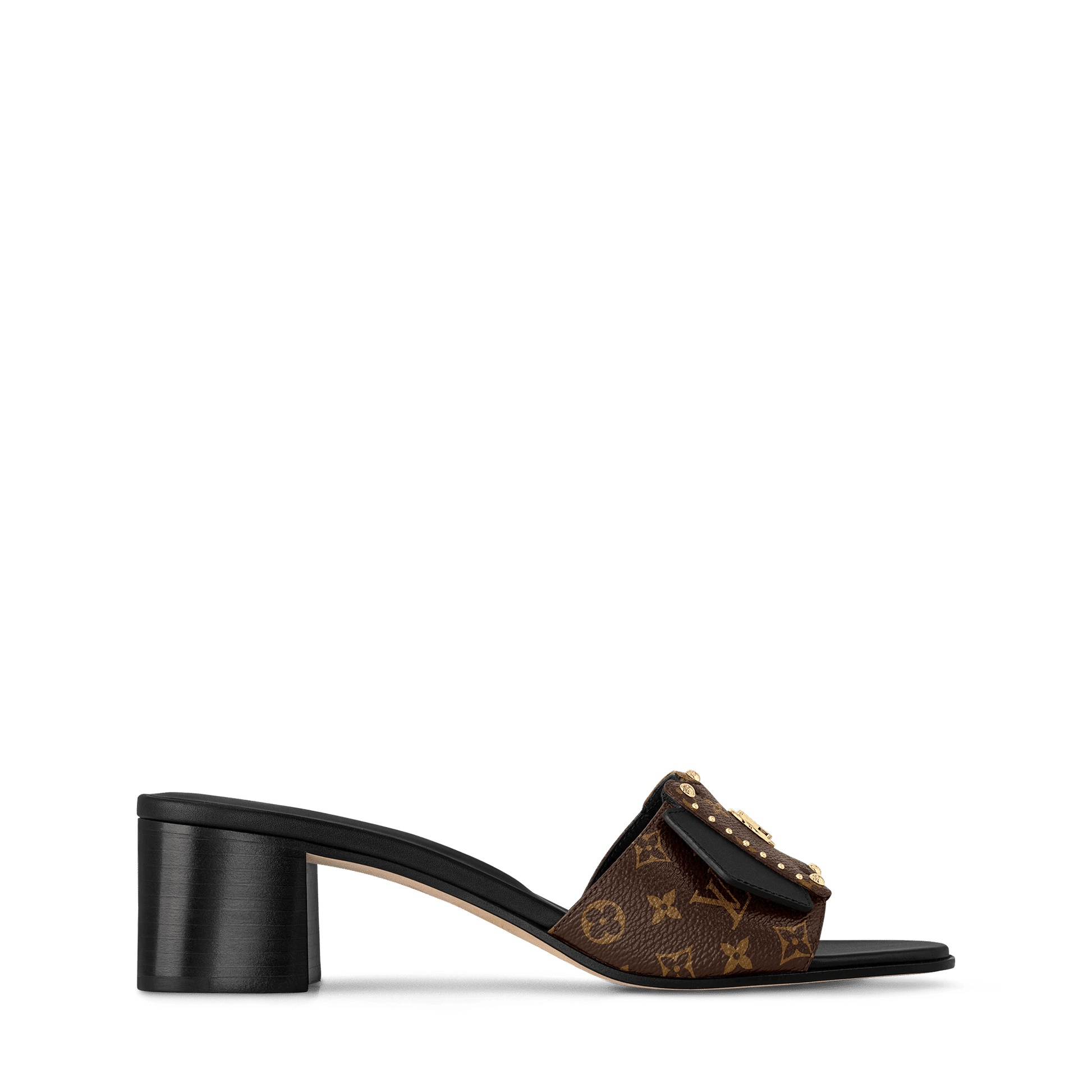 Women's LV Frame Mule Cacao 1AD5AB