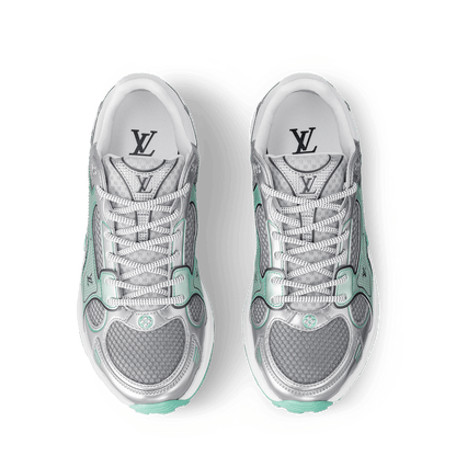 Women's LV Olympia Water Green Technical Sneaker 1AHOLH