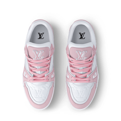 Women's LV Trainer Sneaker Pink 1AGZCL