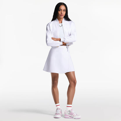 Women's LV Trainer Sneaker Perforated Calf Leather 1AHWSF