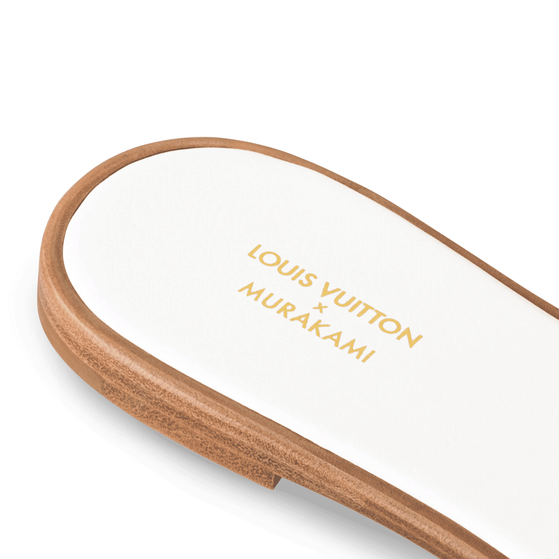 Women's Lily Flat Mule White Monogram Canvas 1AHM35