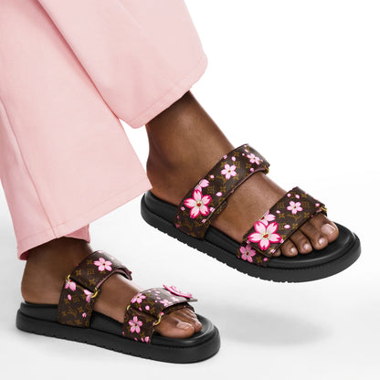 Women's LV Sunset Flat Comfort Mule 1AGVYS