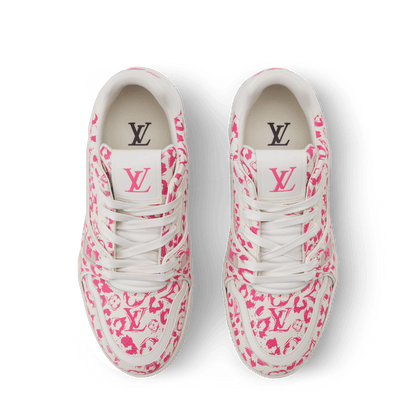 Women's Trainer Grained Calf Leather Sneaker 1AJJUR
