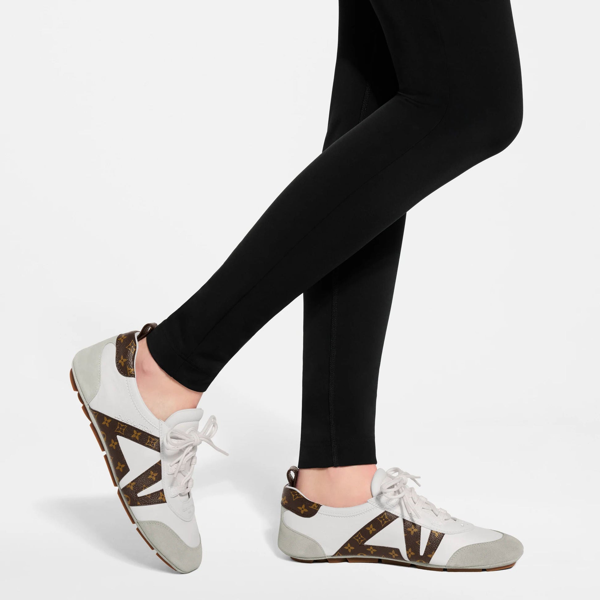 Women's LV Sneakerina Sneaker White Lambskin 1AHNC6