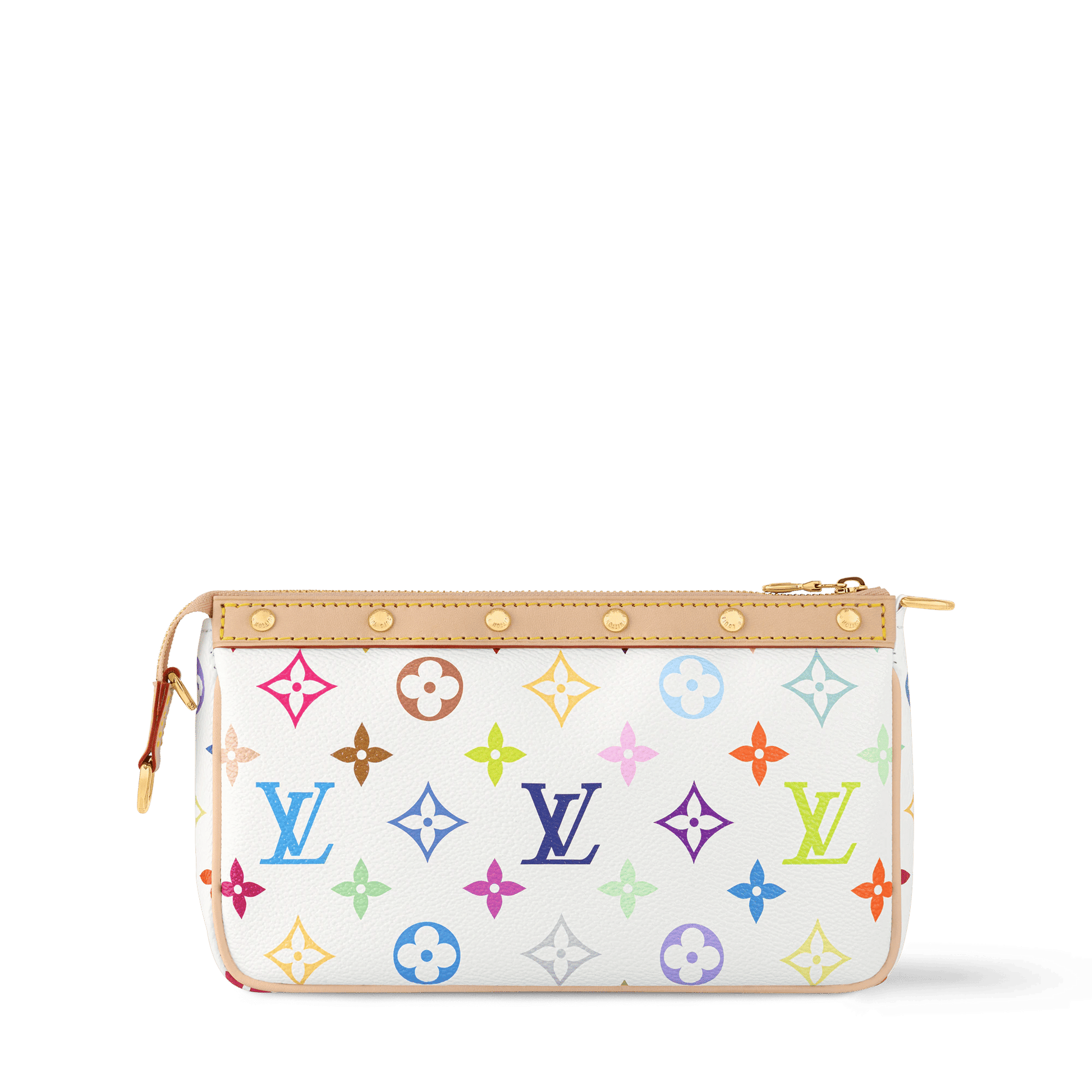 Women's LV x TM Pochette Accessoires Multicolore Blanc M13404