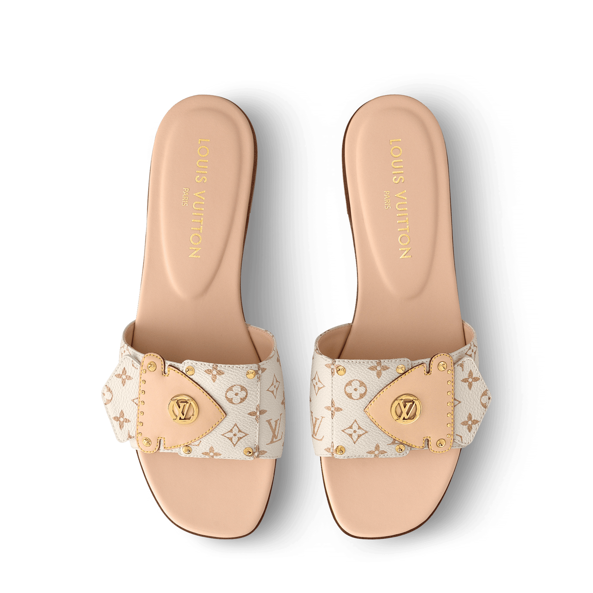 Women's Frame Flat Mule Dune Beige 1AHMSB