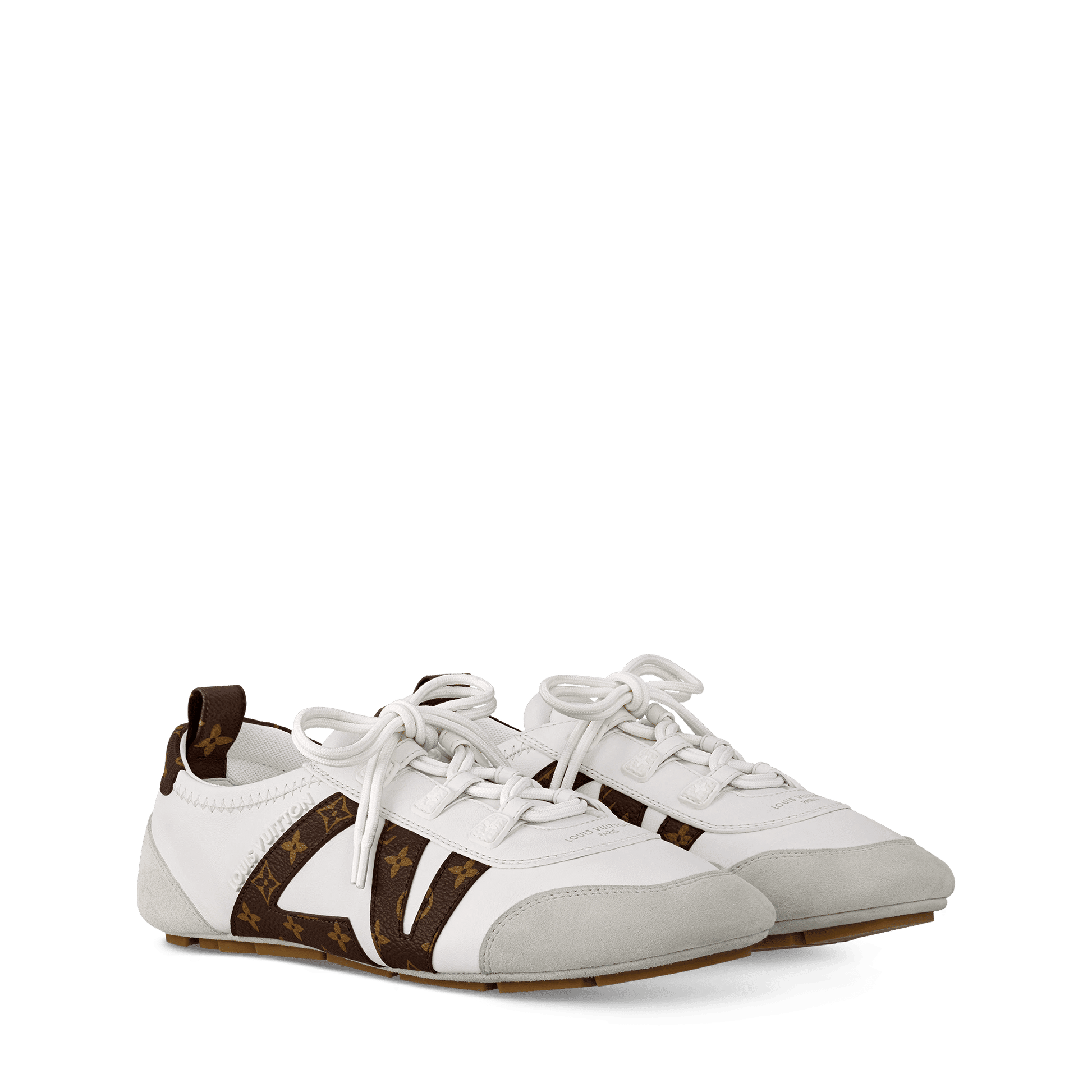 Women's LV Sneakerina Sneaker White Lambskin 1AHNC6