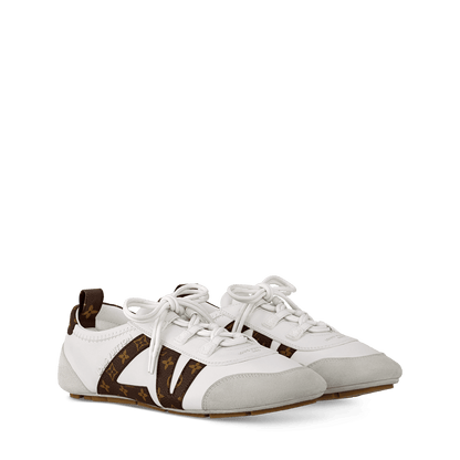 Women's LV Sneakerina Sneaker White Lambskin 1AHNC6