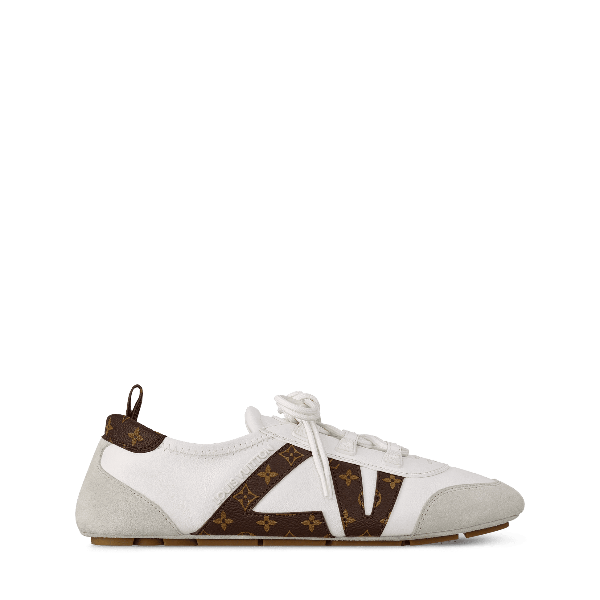 Women's LV Sneakerina Sneaker White Lambskin 1AHNC6