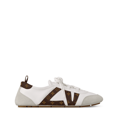 Women's LV Sneakerina Sneaker White Lambskin 1AHNC6