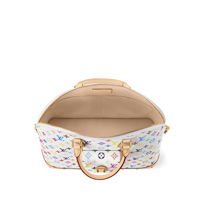 Alma Travel Bag Monogram Multicolore Blanc M27901