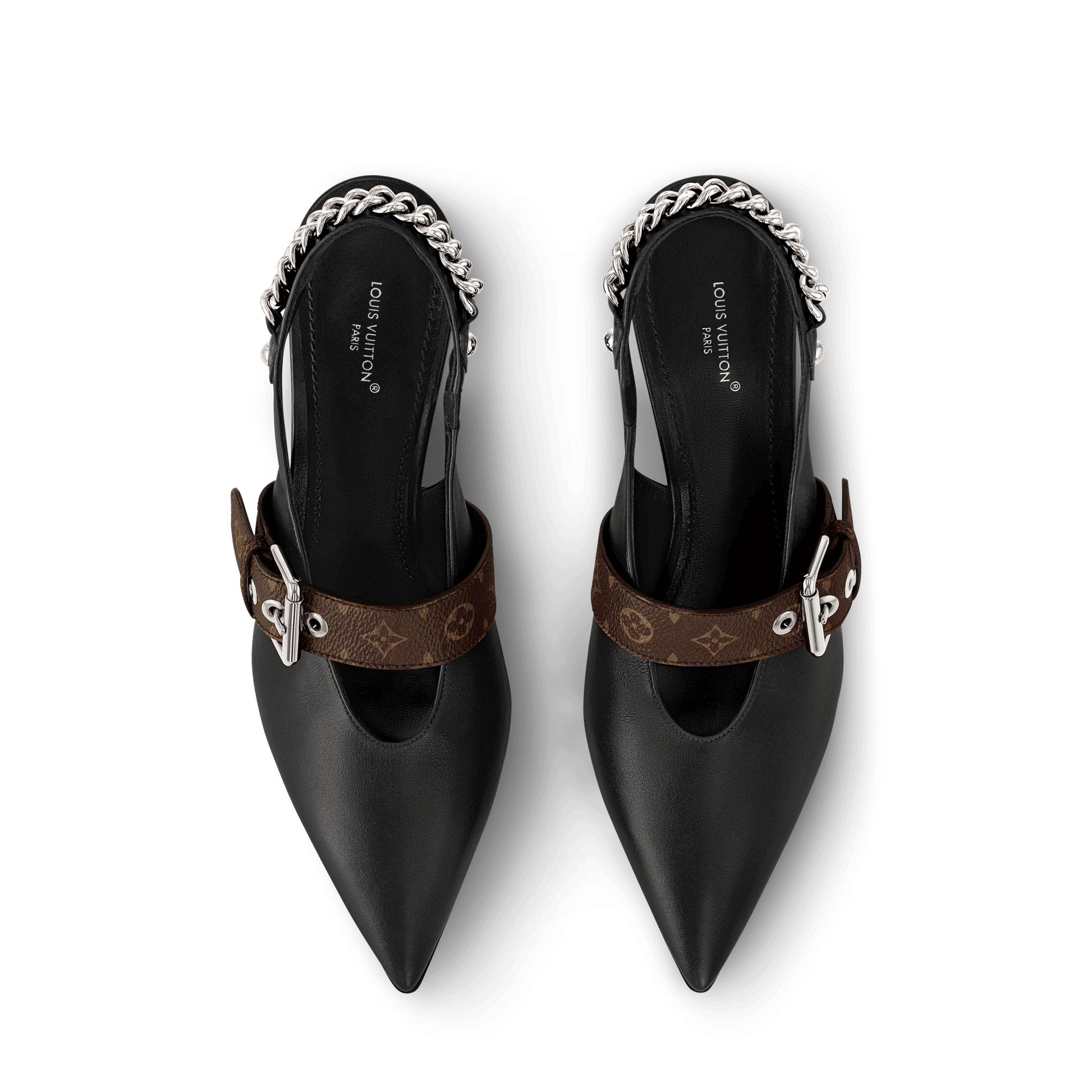 Women's LV Vibe Slingback Pump Black 1AHL47