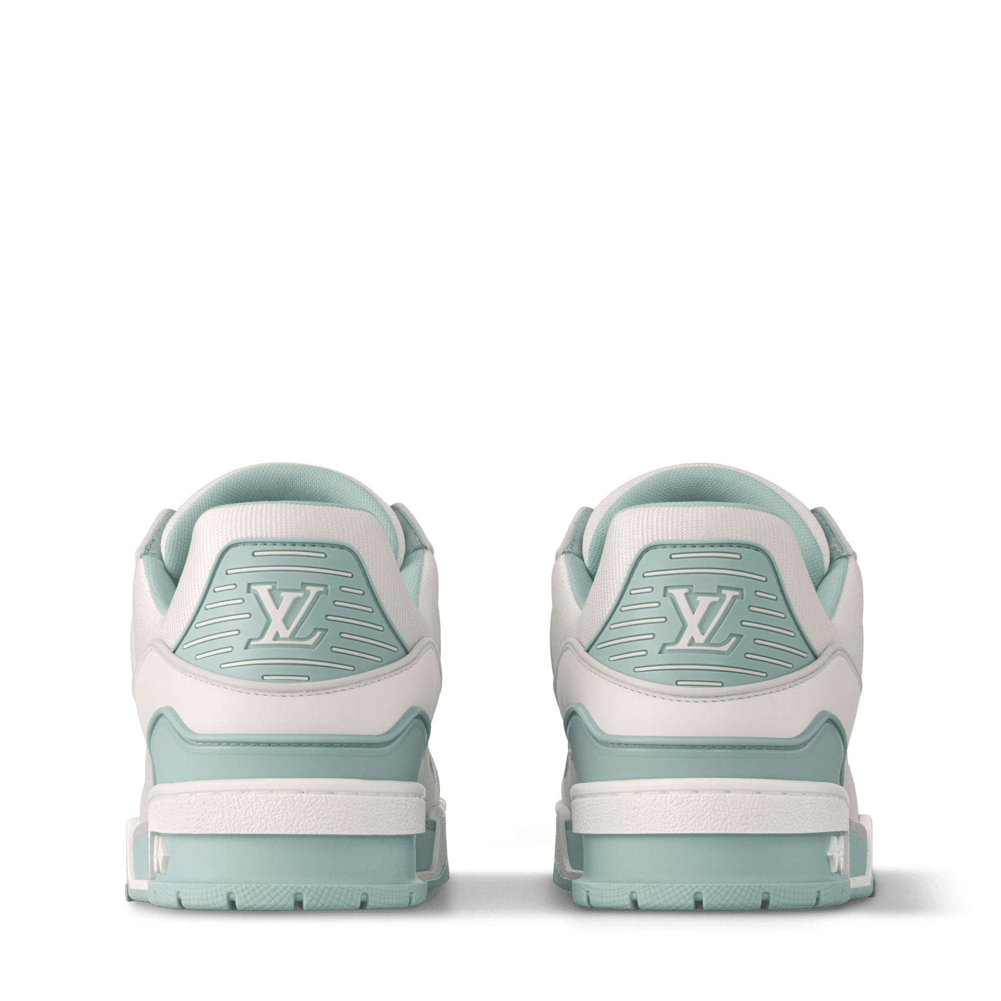Women's LV Trainer Sneaker Perforated Calf Leather 1AHWRJ