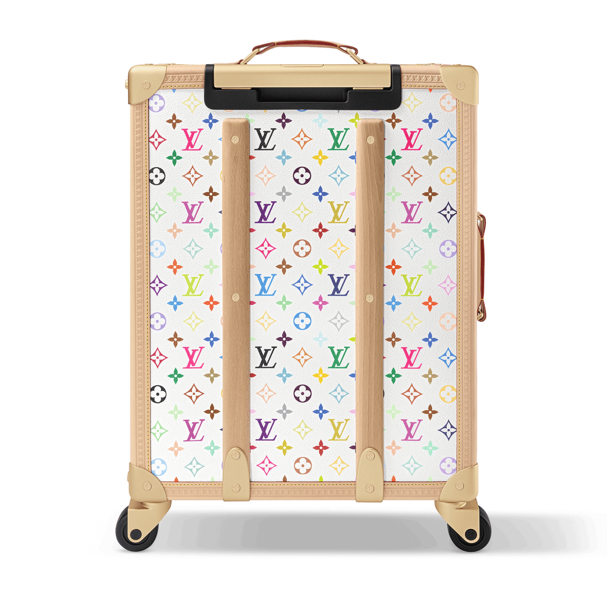 Rolling Trunk Cabin Multicolored Monogram M13740
