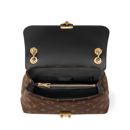 Women's Madeleine BB Monogram Black Leather Crossbody Bag M28424