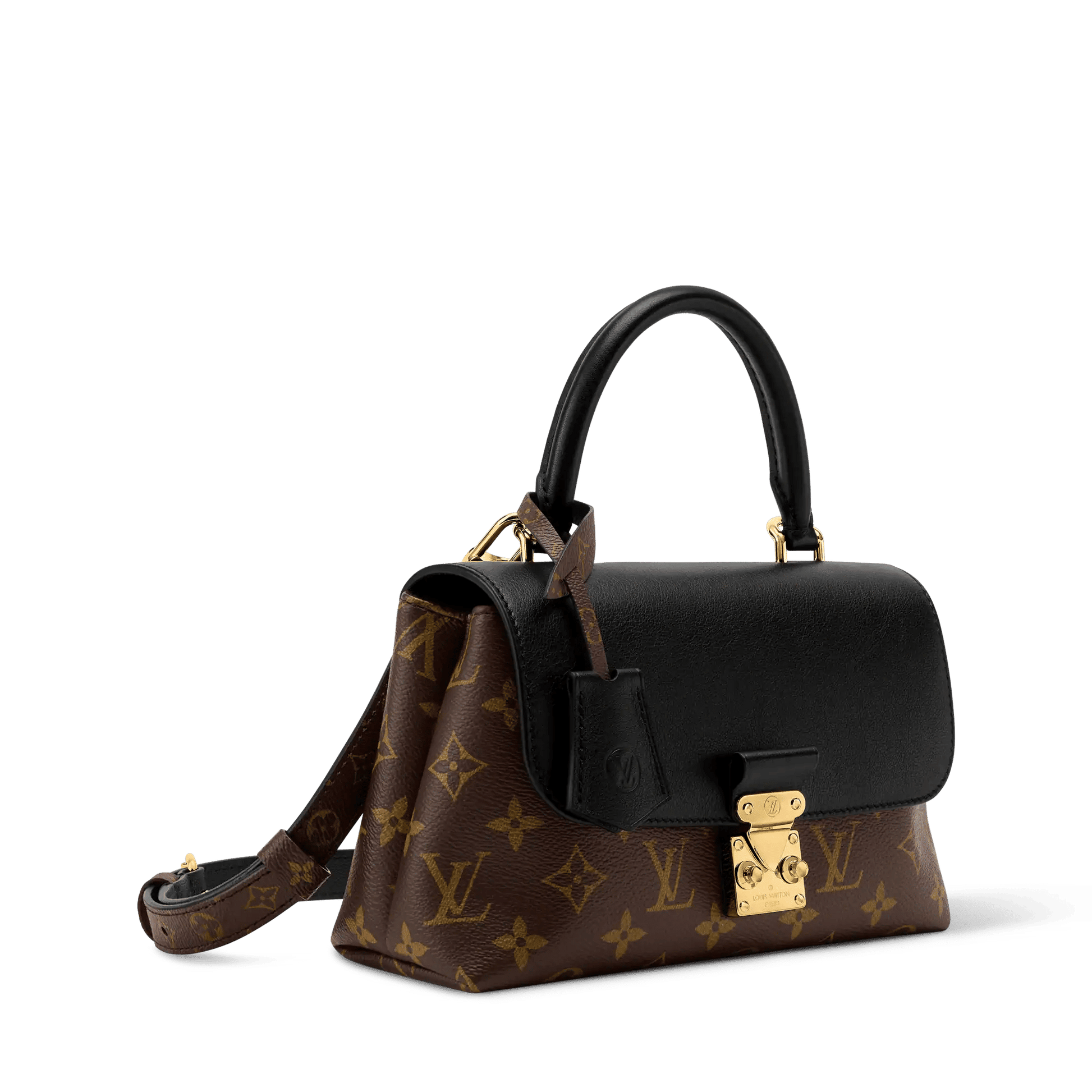 Women's Madeleine BB Monogram Black Coated Canvas Shoulder Bag M27511