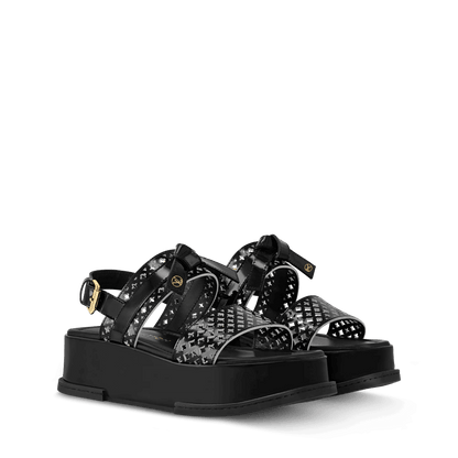 Women's Maya Comfort Sandal Black 1AGXVE