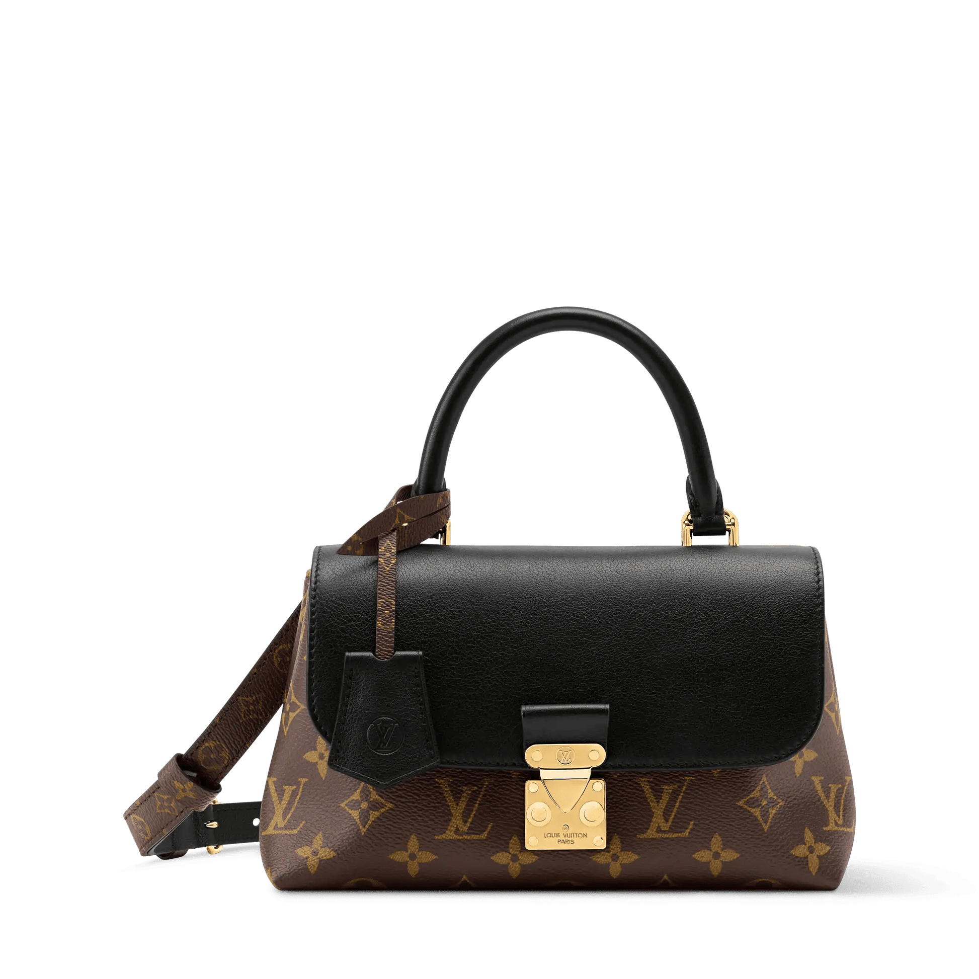 Women's Madeleine BB Monogram Black Coated Canvas Shoulder Bag M27511
