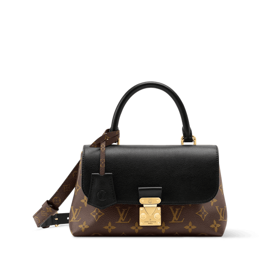 Women's Madeleine BB Monogram Black Coated Canvas Shoulder Bag M27511