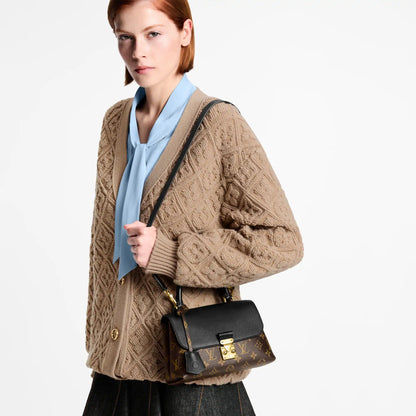 Women's Madeleine BB Monogram Black Coated Canvas Shoulder Bag M27511