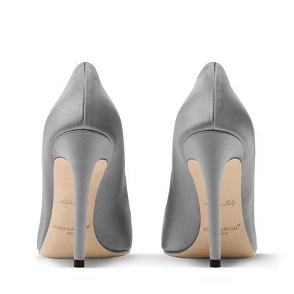 Women's Met Pump Grey Satin 1AISU7