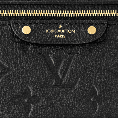 Women's Mini Bumbag Black Monogram Empreinte Leather Belt Bag M46917