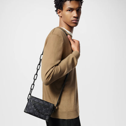 Mini Soft Trunk Monogram Eclipse