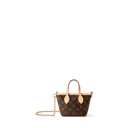 Women's Nano Neverfull Monogram Coated Canvas Card Holder M29557